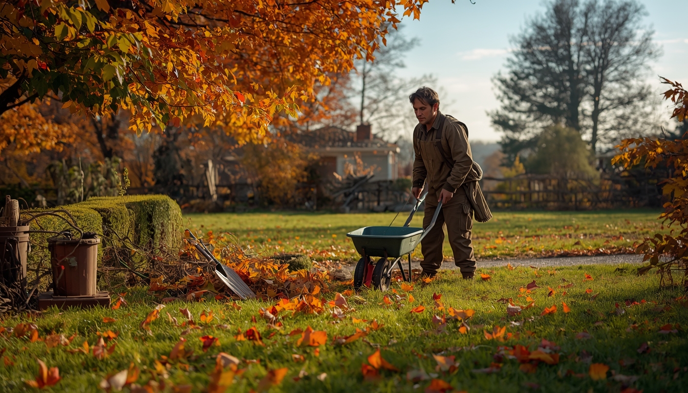Syksyn kiinteistöhuoltotyöt käynnissä